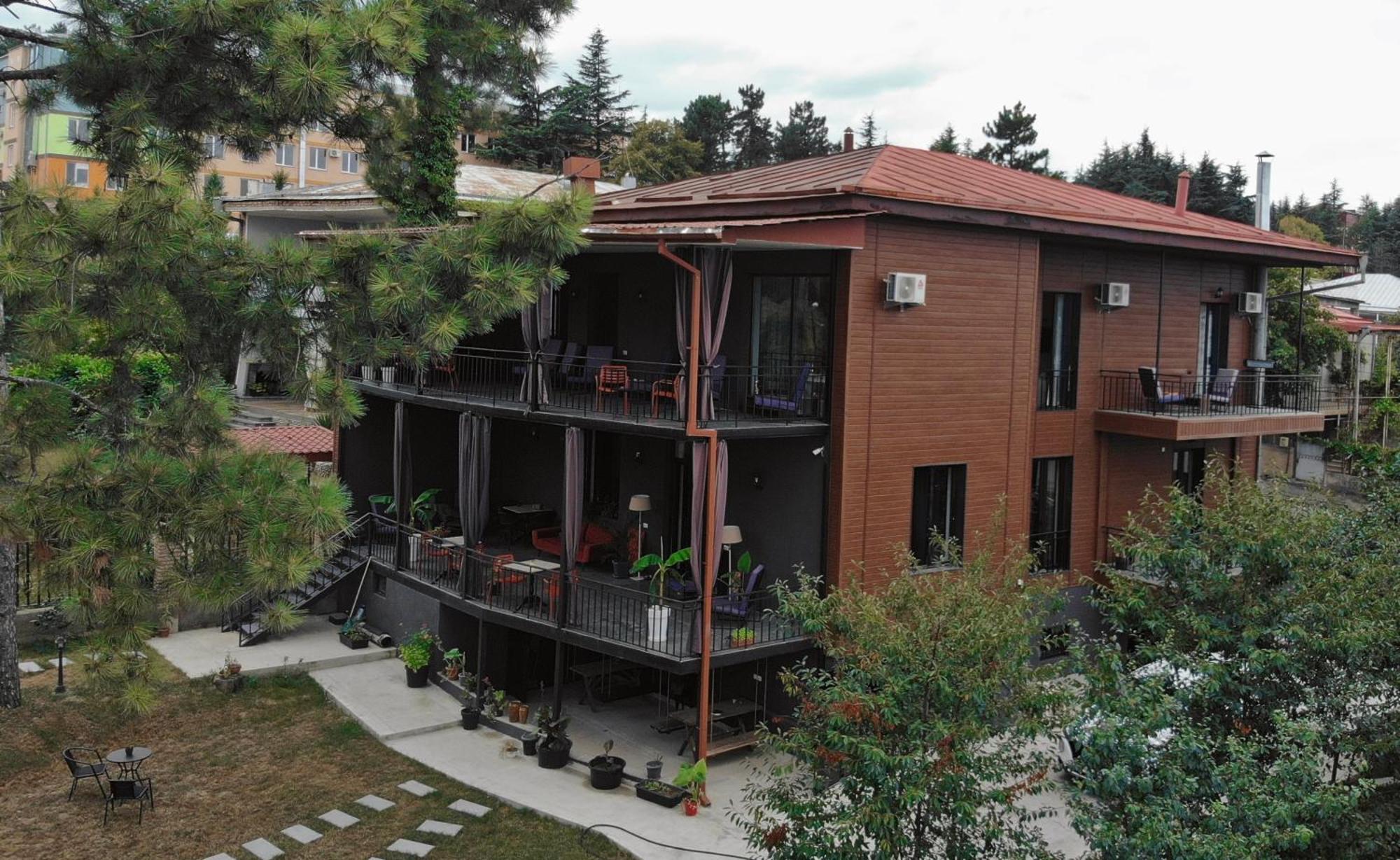 Hotel Უცხო-Utskho Telawi Exterior foto